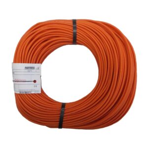 Wellrohr NW4,5, PA6, Normalprofil, orange, Aufmachung 100m-Ringe