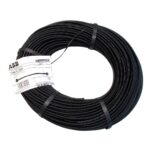 Wellrohr NW 4,5 PA6, Leichtprofil hochflexibel, geschlitzt, Aufmachung 100m-Ringe