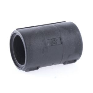 Wellrohr-Verbinder NW 17-17, schwarz
