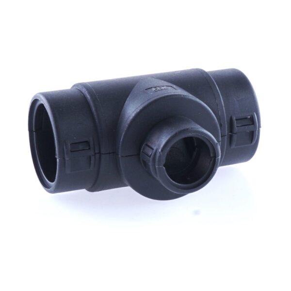 T-Verteiler NW 22-13-22, schwarz