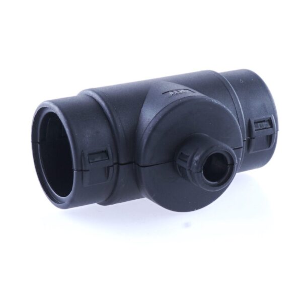 T-Verteiler NW 22-7,5-22, schwarz