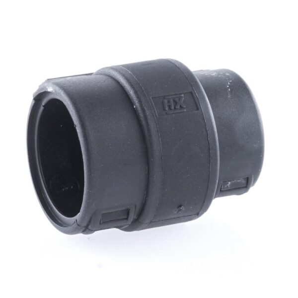 Wellrohr-Verbinder NW 22-17, schwarz