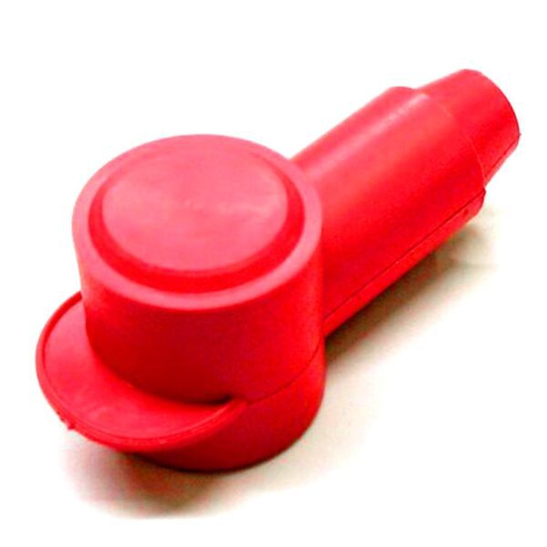 Gummipfeife, Leitungsdurchmesser 12,7mm, Kontaktdurchmesser 26mm, rot