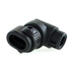 Wellrohranschluss NW7,5, 90°, für Superseal, 2-polig