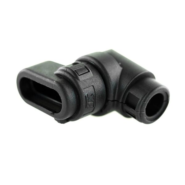 Wellrohranschluss NW7,5, 90°, für Superseal, 3-polig