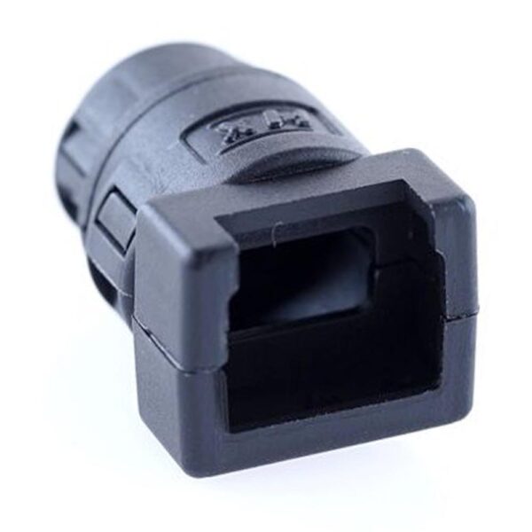 Wellrohranschluss für DEUTSCH DT, gerade, NW 7,5, 2-polig, CI08-DT2