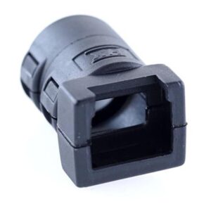 Wellrohranschluss für DEUTSCH DT, gerade, NW 10, 2-polig, CI12-DT2