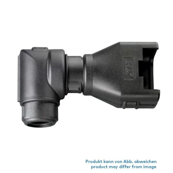 Wellrohranschluss für DEUTSCH DT, 90°, NW 10, 3-polig, CI12-90-DT3