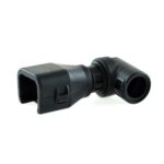 Wellrohranschluss für DEUTSCH DT, 90°, NW 10, 4-polig, CI12-90-DT4