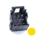 JPT-Messerleiste, 9-polig (3×3), PFT, Kodierung A, gelb