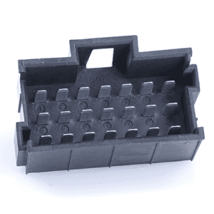 JPT-Messerleiste, 21-polig(3x7), PFT, Kodierung A, schwarz