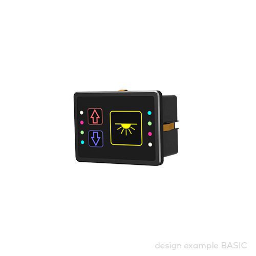 Bedienpanel pilot® 3.3, 3 Bedien-/Anzeigefelder, inkl. einer XL-Taste