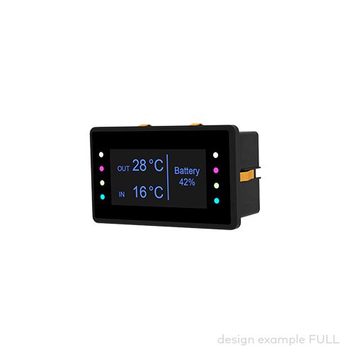 Bedienpanel pilot® 4.0D, OLED Display 2,42'', DOT 128x64