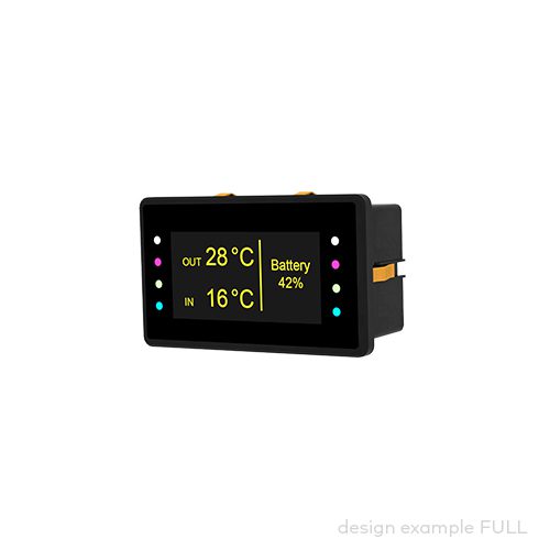Bedienpanel pilot® 4.0D, OLED Display 2,42'', DOT 128x64