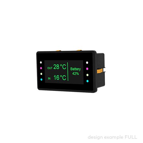 Bedienpanel pilot® 4.0D, OLED Display 2,42'', DOT 128x64