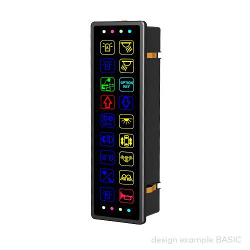 Bedienpanel pilot® 9.18, 18 Bedien-/Anzeigefelder