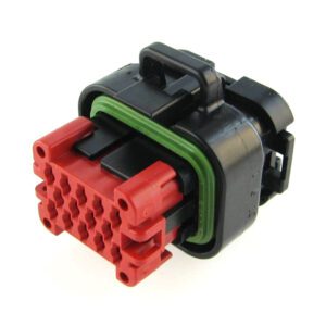 Buchsengehäuse AMPSEAL, 14-polig, schwarz