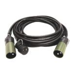 50mm² Verbindungsleitung, 2-polig, 24V, 2x Stecker und 1x Kupplung, Länge 3,5m