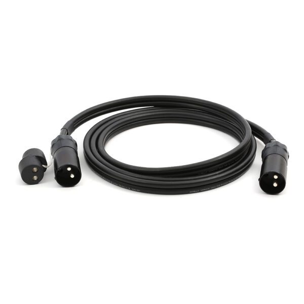 35mm² Verbindungsleitung, 2-polig, 24V, 2x Stecker 1x Kupplung, Länge 4m