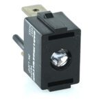 Leuchteinsatz für Kontrollleuchte, Power-LED 24V rot/orange