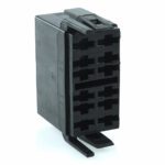 Steckhülsengehäuse für L-Serie LC3, 12-polig, schwarz