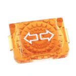 Kontrollleuchte: Linse, orange, Symbol „Fahrtrichtung“