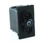 on-2xon-on Doppelschalter, 12V/20A für Contura II,III,IV,V, LED 1 rot, LED 2 grün mega hell