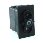 off<on Taster, 12V/20A, für Contura II,III,IV,V, LED 1 rot, LED 2 grün hell