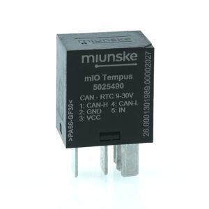 CAN mIO Tempus, 9-30V, RTC mit integrierter Pufferbatterie, 1x CAN-Interface, 1x Input, Mikro-Bauform