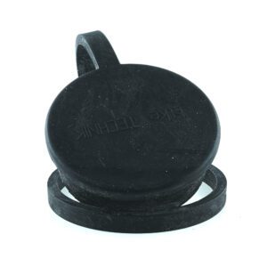 Dichtung für 2-polige Steckdosen, schwarz, ELKE 2725-99.00